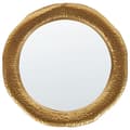 Pikkukuva 1 / 5: Metallinen seinäpeili 78 cm kultainen MERCY Lumarko!