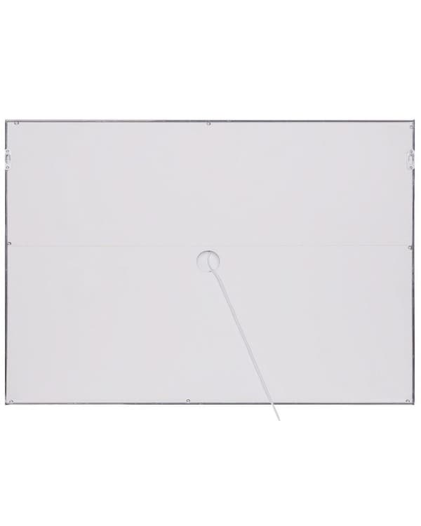 LED badeværelsesspejl ARGENS 80 cm 60 cm Sølv Lumarko!
