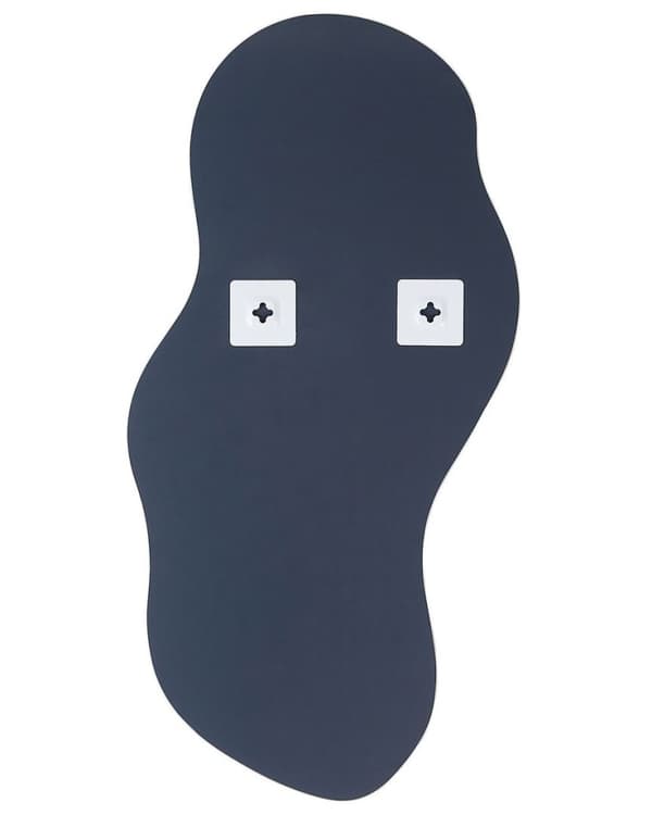 Vægspejl AUXERRE 33 cm 80 cm Sølv Lumarko!