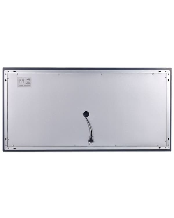 LED badeværelsesspejl AVRANCHES 120 cm 60 cm Sølv Lumarko!
