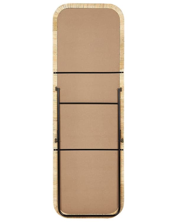 Stående spegel MALANGE 150 cm Naturrotting Lumarko!