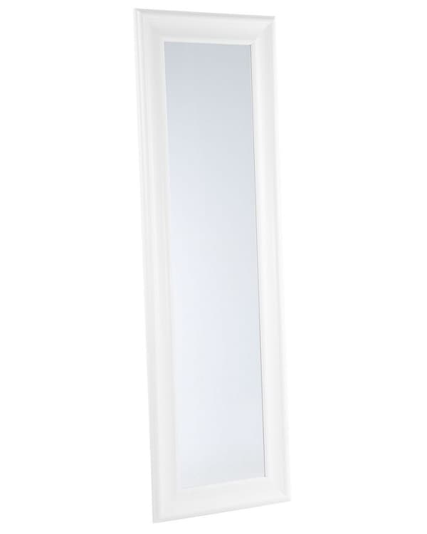 Väggspegel LUNEL 51 cm 141 cm Vit Lumarko!