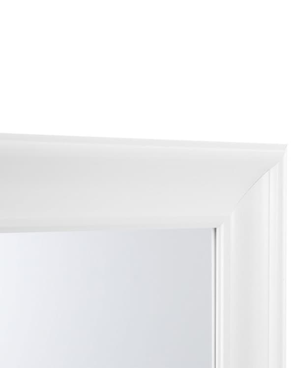 Väggspegel LUNEL 51 cm 141 cm Vit Lumarko!