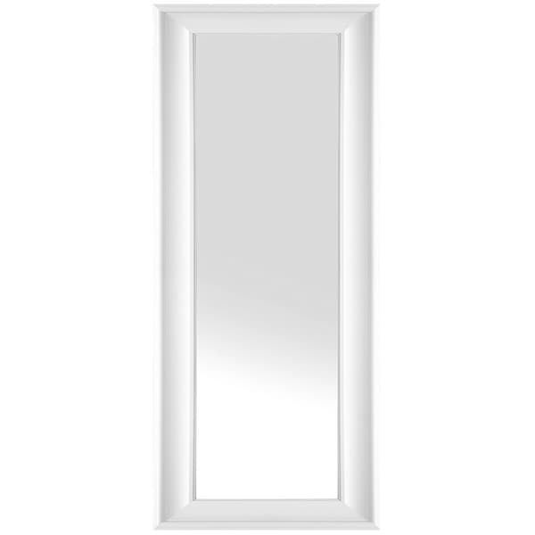 Väggspegel LUNEL 51 cm 141 cm Vit Lumarko!
