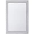 Miniatyrbild 1 av 5: MERVENT väggspegel 61 cm 91 cm Silver Lumarko!