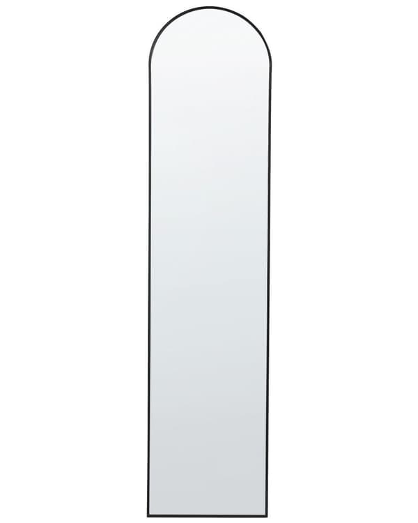 BAGNOLET stående spegel 150 cm metall svart Lumarko!