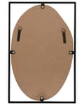 Miniatyrbillede 3 af 5: NIBELLE vægspejl 40 cm 60 cm Metal Sort Lumarko!