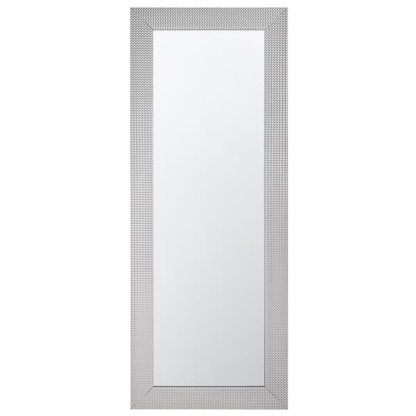 DERVAL väggspegel 50 cm 130 cm Silver Lumarko!