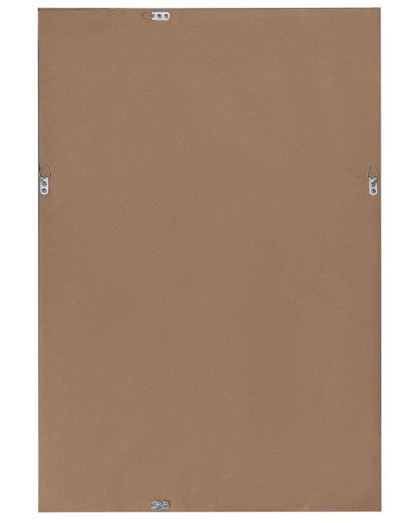 BUBRY väggspegel 61 cm 91 cm Silver Lumarko!