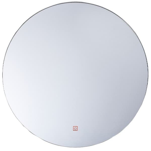LED badrumsspegel CALLAC 60 cm 60 cm Silver Lumarko!