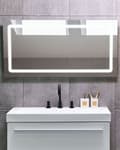 Miniatyrbild 4 av 10: LED-badrumsspegel BENOUVILLE 120 cm 60 cm Silver Lumarko!