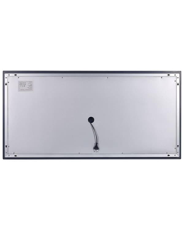 LED-badrumsspegel BENOUVILLE 120 cm 60 cm Silver Lumarko!