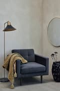 Miniatyrbild 5 av 5: FURNLUX VÄGGSPEGEL HALLIA GULD 80CM