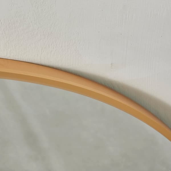 FURNLUX VÄGGSPEGEL HALLIA GULD 80CM