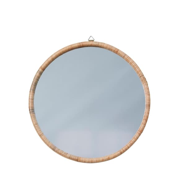 FURNLUX VÄGGSPEGEL RISELLE BEIGE 60CM