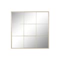 Miniatyrbillede 1 af 4: Vægspejl Home ESPRIT Beige Vindue Scandi 90 x 2 x 90 cm