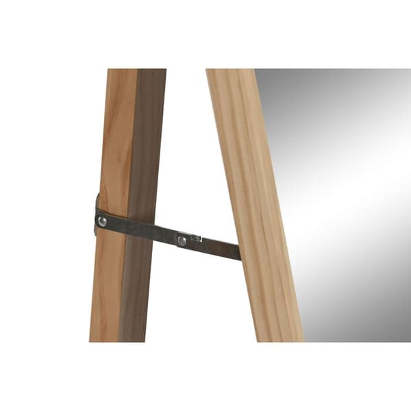 Fristående spegel Home ESPRIT Naturell Glas Furu 50 X 40 X 160 cm