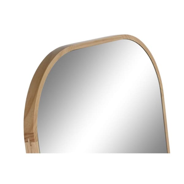 Fristående spegel Home ESPRIT Naturell Glas Furu 50 X 40 X 160 cm
