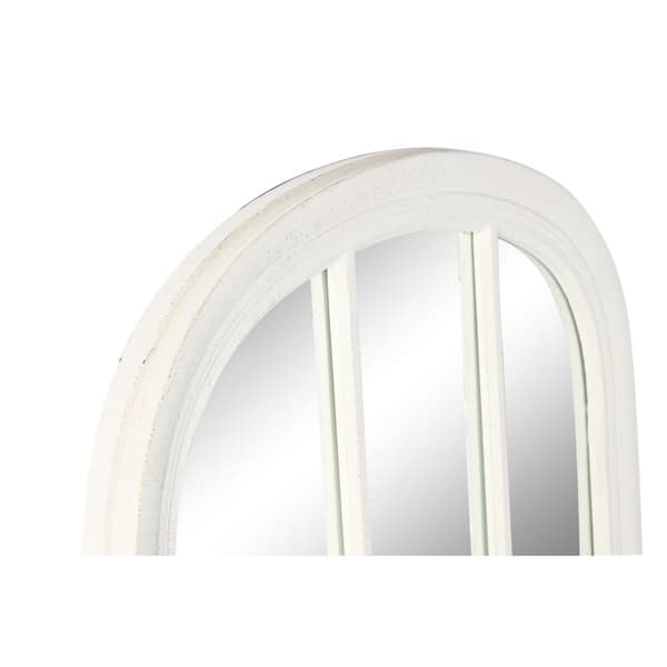 Väggspegel Home ESPRIT Vit Fönster 70,5 x 4 x 170,5 cm
