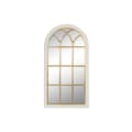 Pikkukuva 1 / 4: Seinäpeili Home ESPRIT Valkoinen Kullattu Ikkuna 68 x 4 x 128 cm