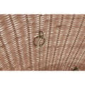 Pikkukuva 4 / 4: Seinäpeili Home ESPRIT Ruskea Luonnollinen Trooppinen 98 x 1 x 98 cm