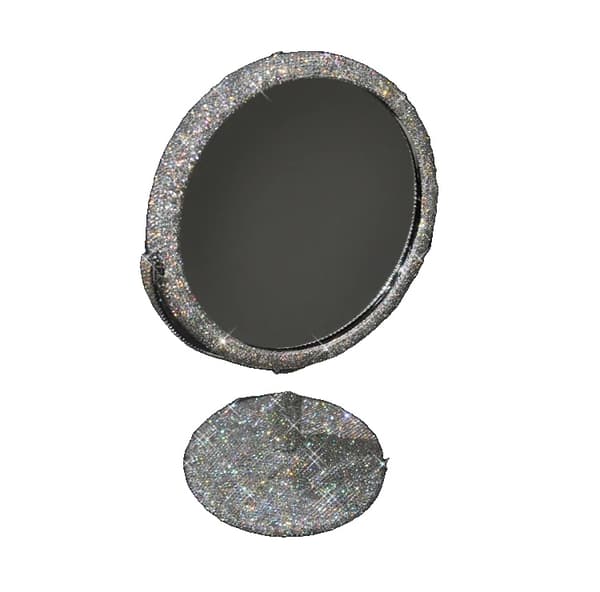 Sminkspegel, Elegant Design, Rotationsfunktion,33X20cm, Silver