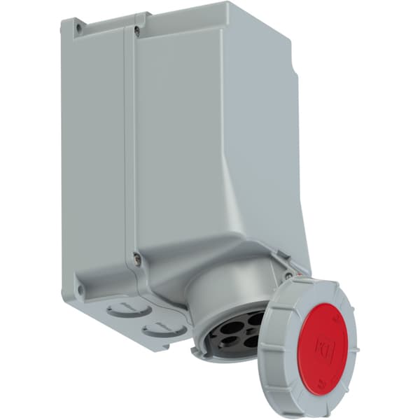 Stikkontakt Utvendig Skrå 125A 3Pol+N+J 400V6H IP67