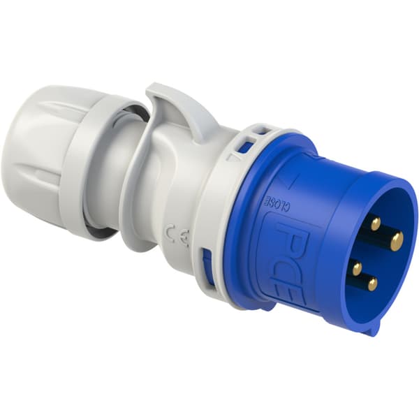 Støpsel 16A 3Pol+J 230V 9H IP44