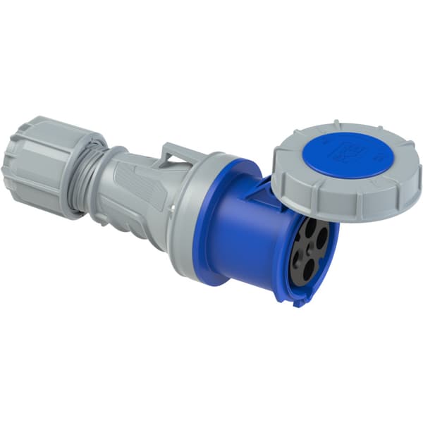Skjøtekontakt 63A 3Pol+J 230V 9H IP67