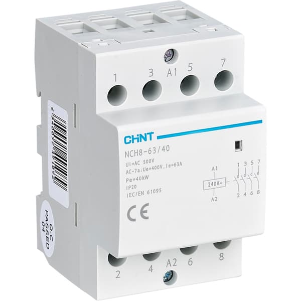 MODULÆRKONTAKTOR 63A 4POL 230V 4NO
