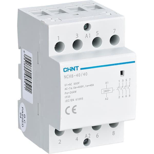MODULÆRKONTAKTOR 40A 4POL 230V 4NO