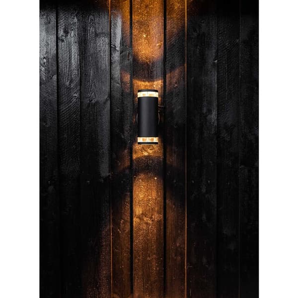 Namron Soto vegglampe dobbel GU10 sort