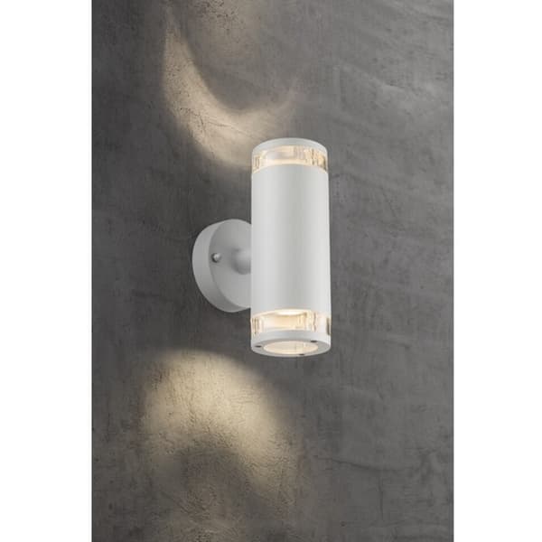 Namron Soto vegglampe dobbel GU10 hvit