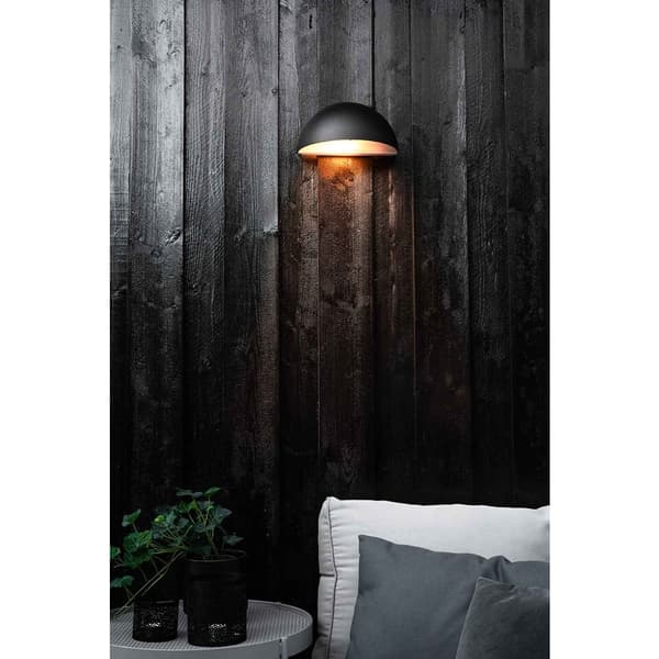 Namron Verona vegglampe E27 sort