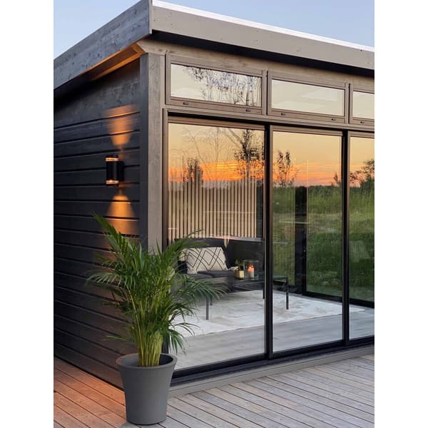 Namron Nemo vegglampe dobbel GU10 sort