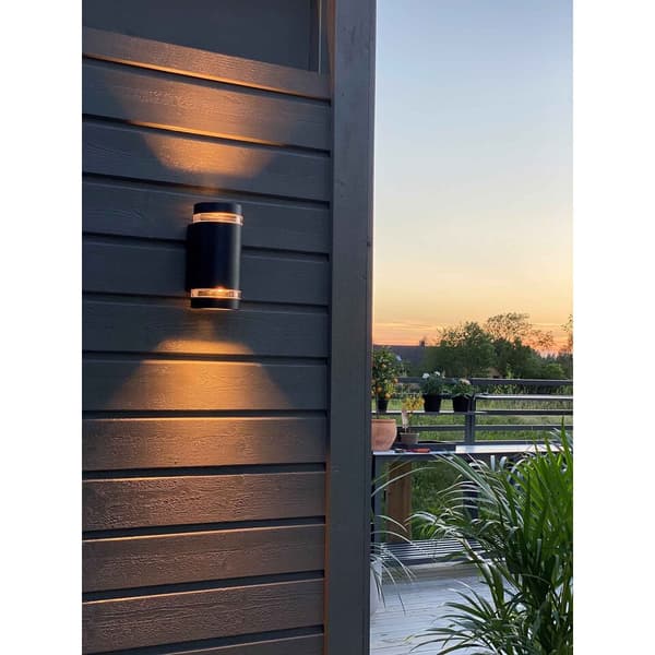 Namron Nemo vegglampe dobbel GU10 sort