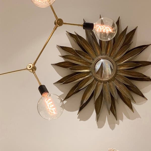 Namron Globe Pære Forsterket Gyllen 60W E27 G125