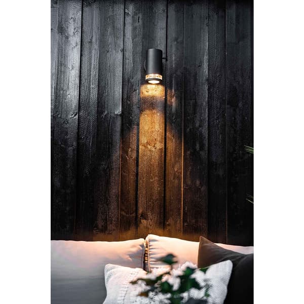 Namron Soto vegglampe enkel GU10 sort