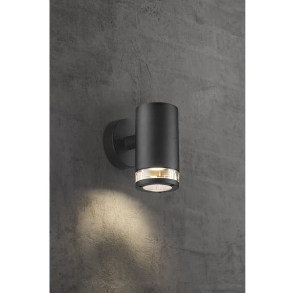 Namron Soto vegglampe enkel GU10 sort