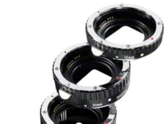 Walimex Spacer Ring Set - Sats med förlängningsrör - Canon EF