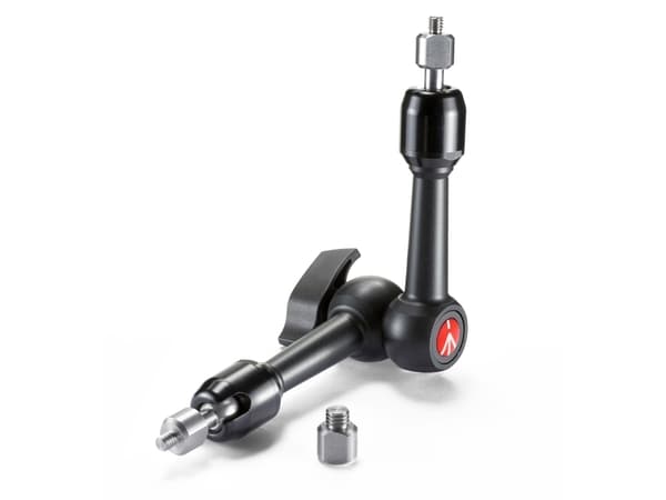 Manfrotto 244MINI, Musta, Alumiini, Terästä, 440 g, 24 cm