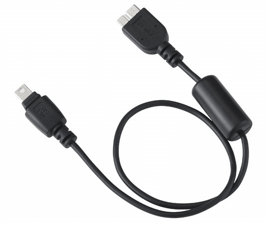 Canon IFC-40AB II - USB-kabel - Micro-USB typ B (hane) till USB typ A (hane) - USB 3.0 - 41 cm - för EOS 5DS, 5DS R, 7D Mark II