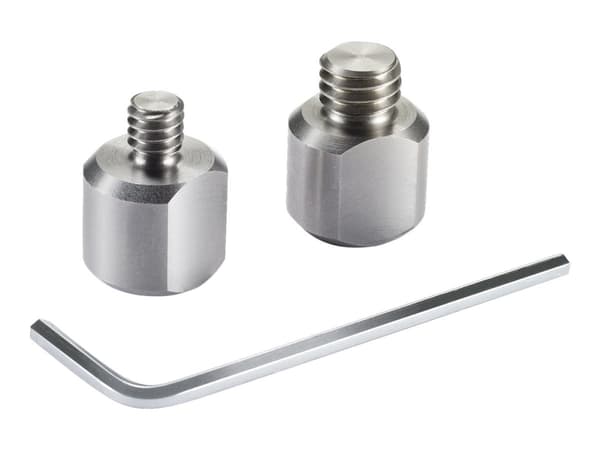 Manfrotto 244ADPT3814, Harmaa, Terästä, 1/4, 3/8", 244Mini Friction Arm, 244 Micro Friction Arm, 32 g