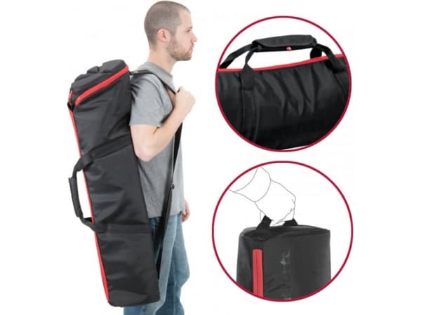 Manfrotto Lino MB MBAG75PN - Bärväska stativ - syntettyg - svart