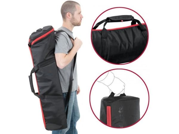 Manfrotto Lino MB MBAG60N - Bærepose for stativ - syntetisk tøy - svart