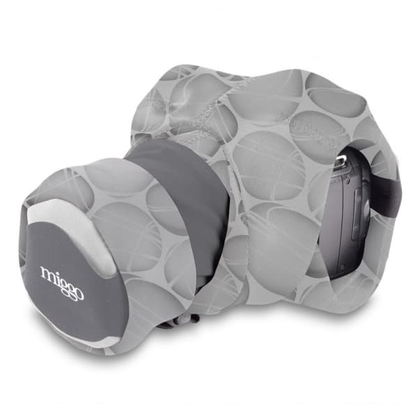 miggo Grip & Wrap, Digitalt kamera, Spandex, Neopren, Grå, DSLR, 41 cm, 140 mm
