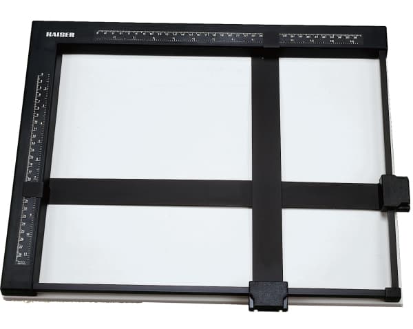 Kaiser Fototechnik 4001, Svart, Hvit, 470 x 395 x 30 mm