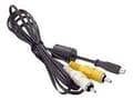 Miniatyrbilde 1 av 4: Kodak AV-8 - Video/lydkabel - RCA hann - for EASYSHARE C310, C330, C340, C360, One / 4MP, V530, V550, Z700, Z730, Z740, Z7590, Z760