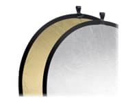 Walimex Foldable Reflector - Hopfällbar reflektor - silver/guld - Ø56 cm