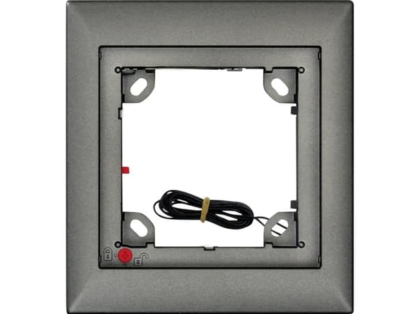 Mobotix Single Frame - Utgangsramme - mørk grå - 1 sett